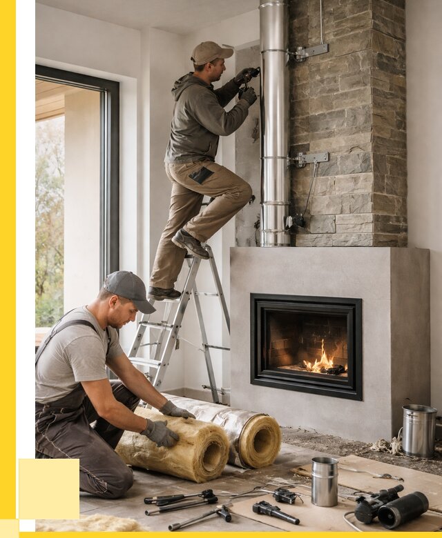 Монтаж дымоходов для каминов в Арсеньеве от 15420 р. ЭриданРсн