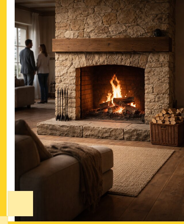 Открытые камины под ключ в Арсеньеве от 154200 р. ЭриданРсн