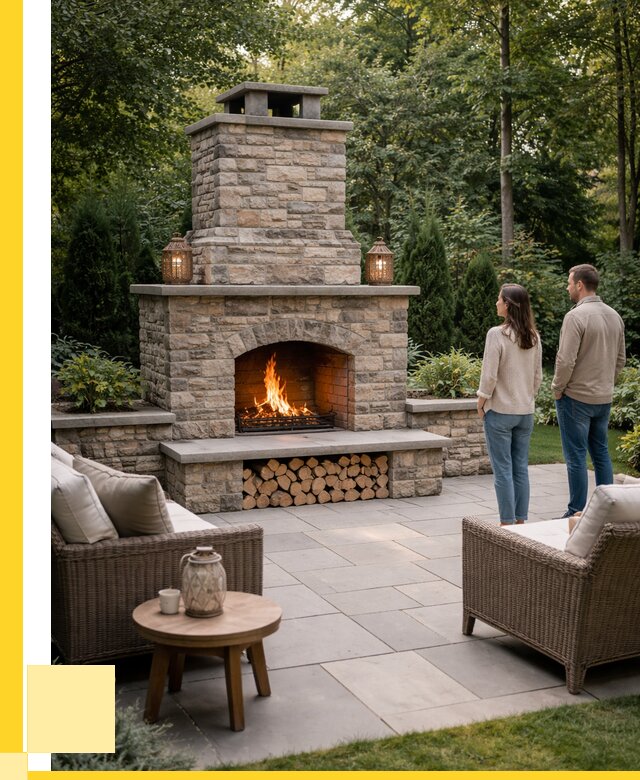 Уличные камины из кирпича в Арсеньеве от 154200 р. | ЭриданРсн