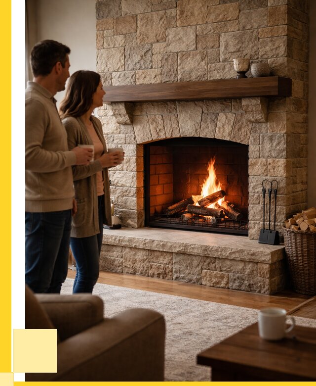 Каменные камины на заказ в Арсеньеве от 185040 р. | ЭриданРсн