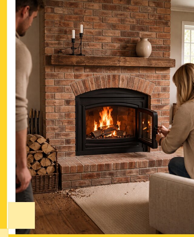 Кирпичные камины под ключ в Арсеньеве от 154200 р. | ЭриданРсн