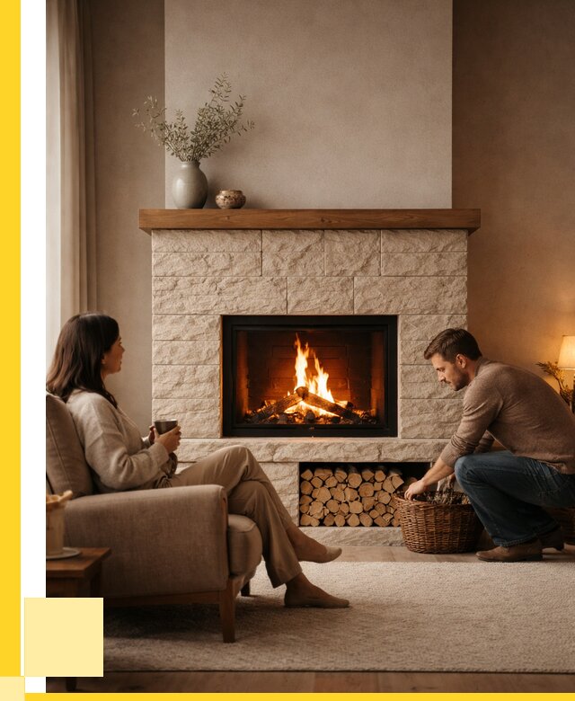 Камины для дома в Арсеньеве под ключ от 154200 р. | ЭриданРсн