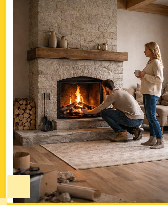 Камины для загородного дома в Арсеньеве от 359800 р., ЭриданРсн