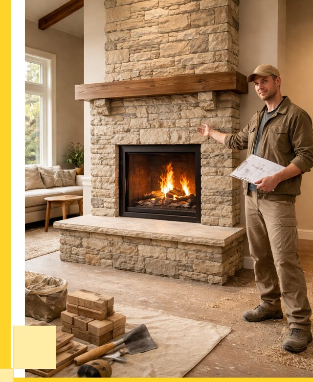 Камины под ключ в Арсеньеве от 185040 р. | ЭриданРсн — установка