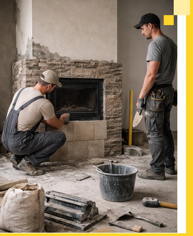 Камины под ключ в Арсеньеве: проект, изготовление и монтаж