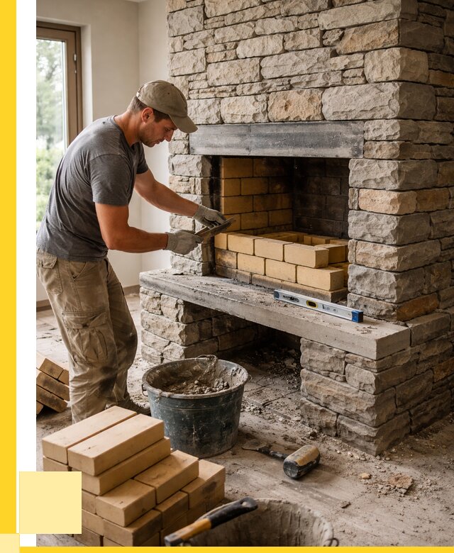 Кладка каминов и камина в Арсеньеве от 25700 р. ЭриданРсн