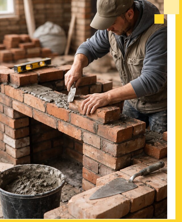 Кладка каминов под ключ в Арсеньеве профессиональная отделка и монтаж