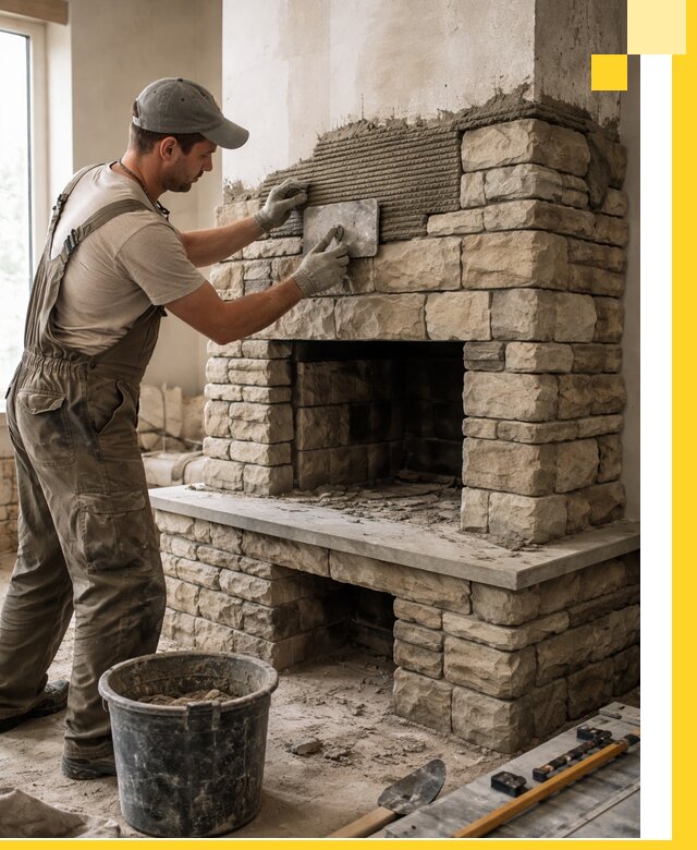 Строительство каминов под ключ в Арсеньеве от проектирования до монтажа