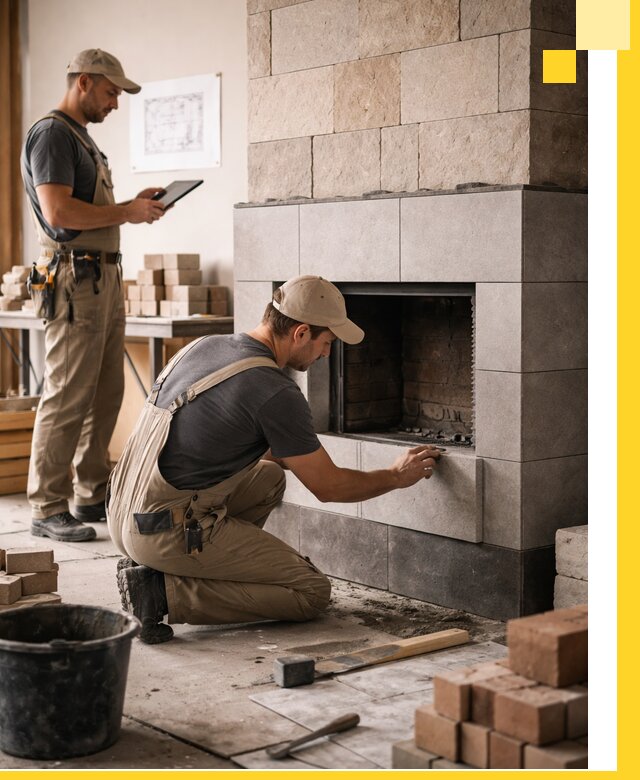 Индивидуальные проекты каминов и каминных систем в Арсеньеве