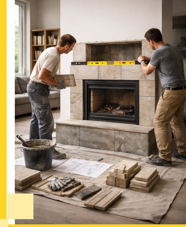 Монтаж каминов и установка в Арсеньеве от 46260 р. | ЭриданРсн