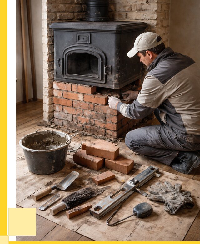 Ремонт печей в Арсеньеве от 12336 р., услуги печника ЭриданРсн
