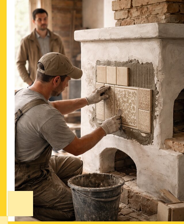 Отделка печей и банных печей в Арсеньеве от 35980 р. | ЭриданРсн