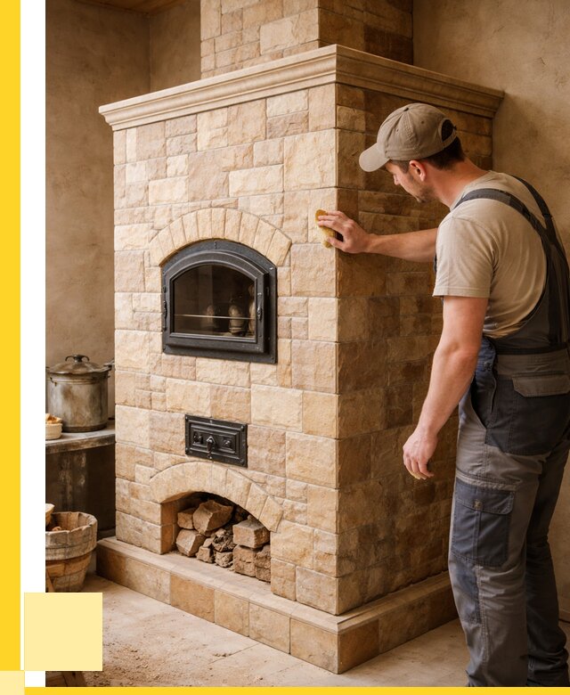 Облицовка печей в Арсеньеве от 4626 р. под ключ | ЭриданРсн