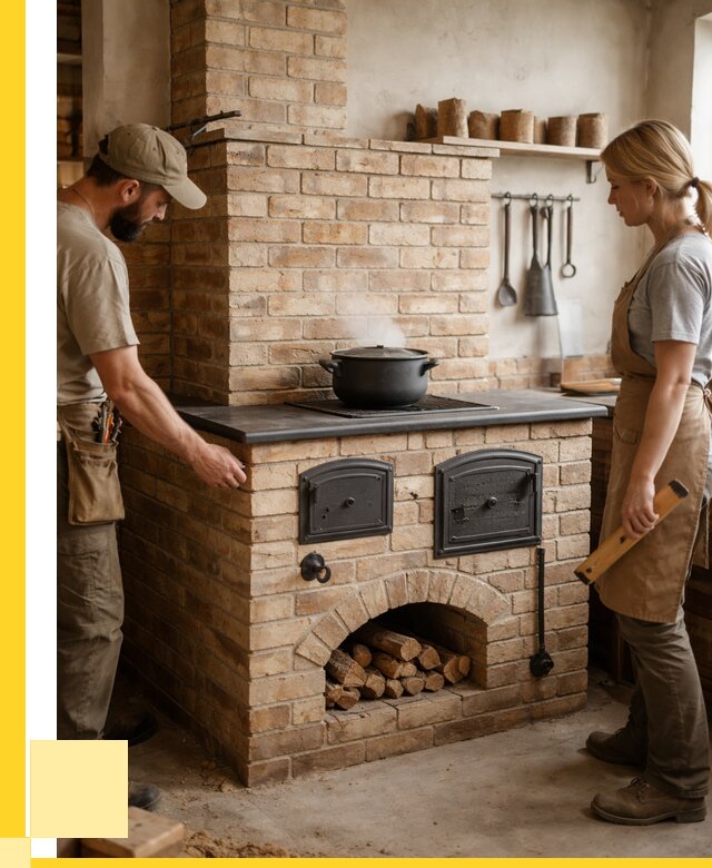 Варочно отопительные печи в Арсеньеве от 92520 р. | ЭриданРсн