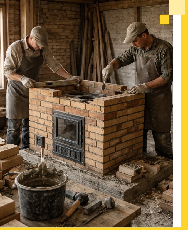 Изготовление и установка варочных печей под ключ в Арсеньеве