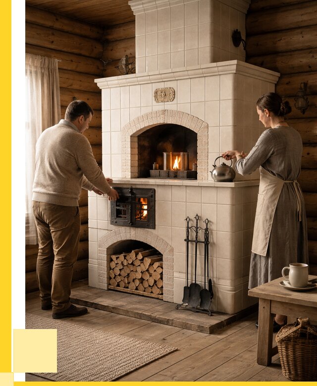 Русские печи в Арсеньеве: установка от 154200 р. ЭриданРсн