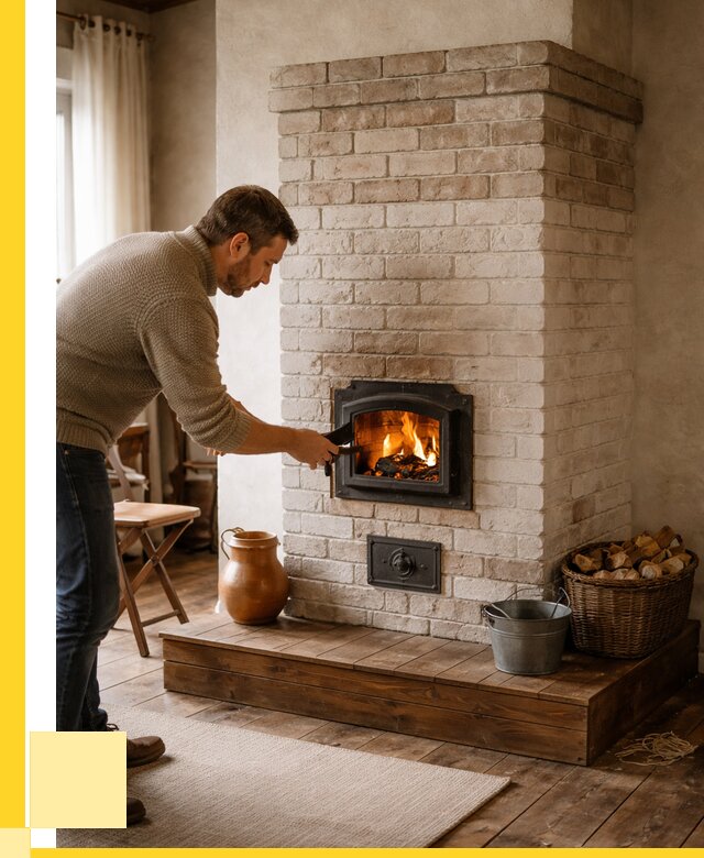 Печь голландка из кирпича в Арсеньеве от 87380 р. | ЭриданРсн