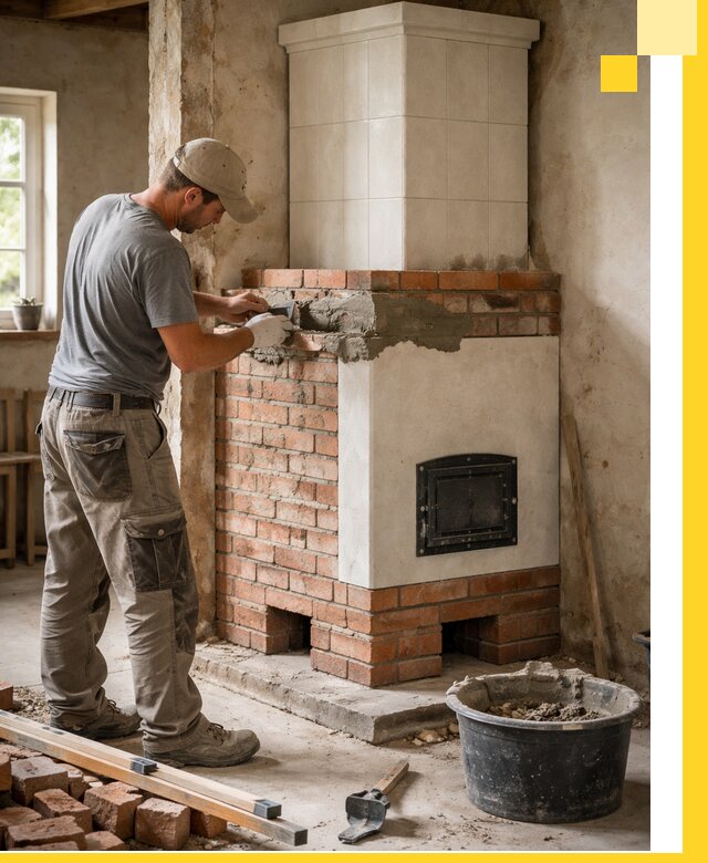 Изготовление и установка печей-голландок под ключ в Арсеньеве