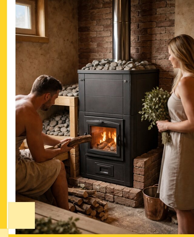 Кирпичная печь для бани на заказ в Арсеньеве от 56540 р. | ЭриданРсн