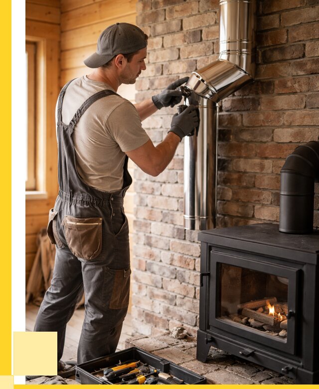 Монтаж дымоходов для печей в Арсеньеве от 7710 р. | ЭриданРсн