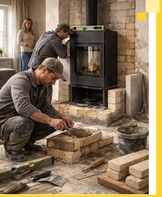 Печи и камины под ключ: проект, установка в Арсеньеве