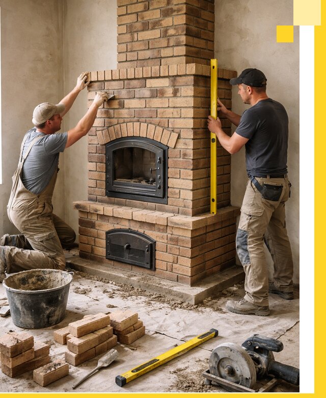 Продажа и установка печей и каминов для дома под ключ в Арсеньеве