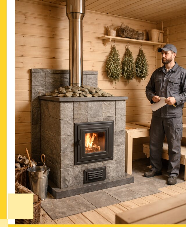 Печи для бани под ключ в Арсеньеве от 123360 р. | ЭриданРсн