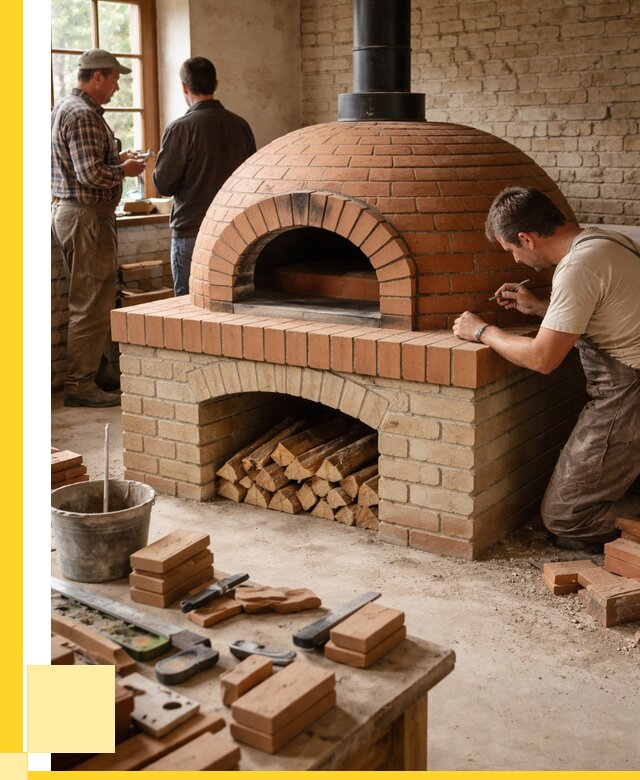 Помпейская печь дровяная для пиццы в Арсеньеве | ЭриданРсн от 205600 р.