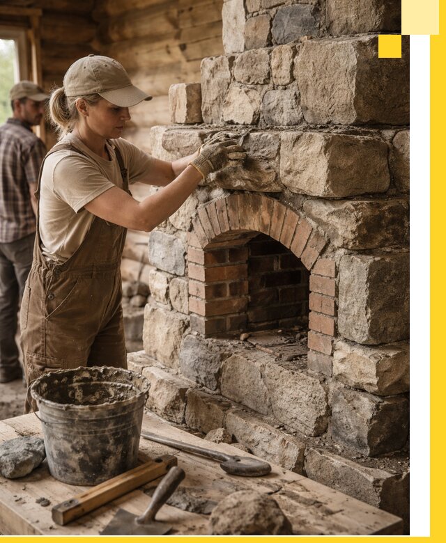 Каменные печи на заказ и монтаж в Арсеньеве, долговечные решения