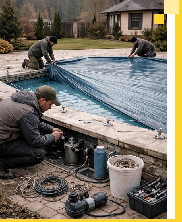 Консервация бассейнов в Арсеньеве: подготовка к длительному хранению