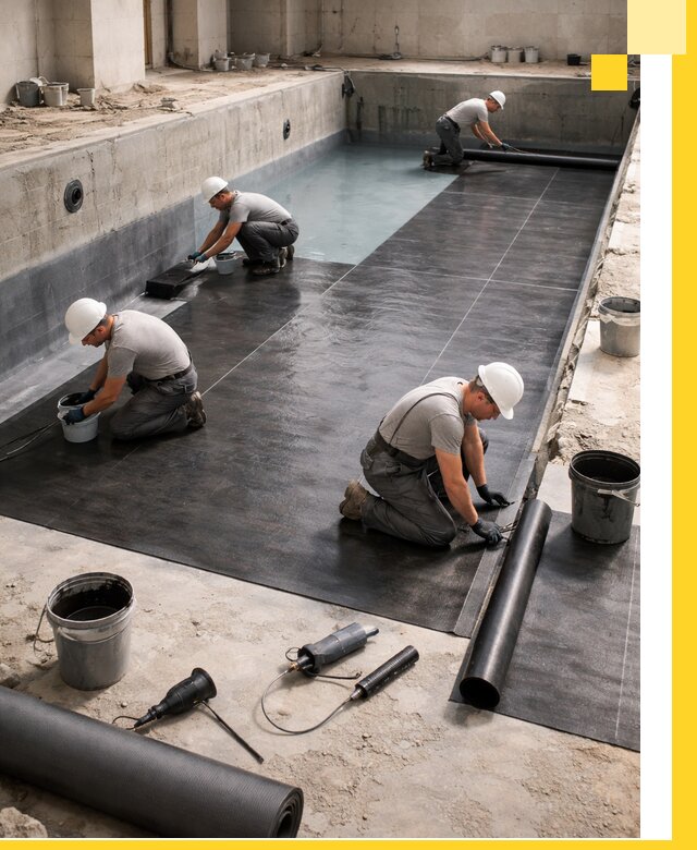 Профессиональная гидроизоляция бассейнов и чаш в Арсеньеве под ключ