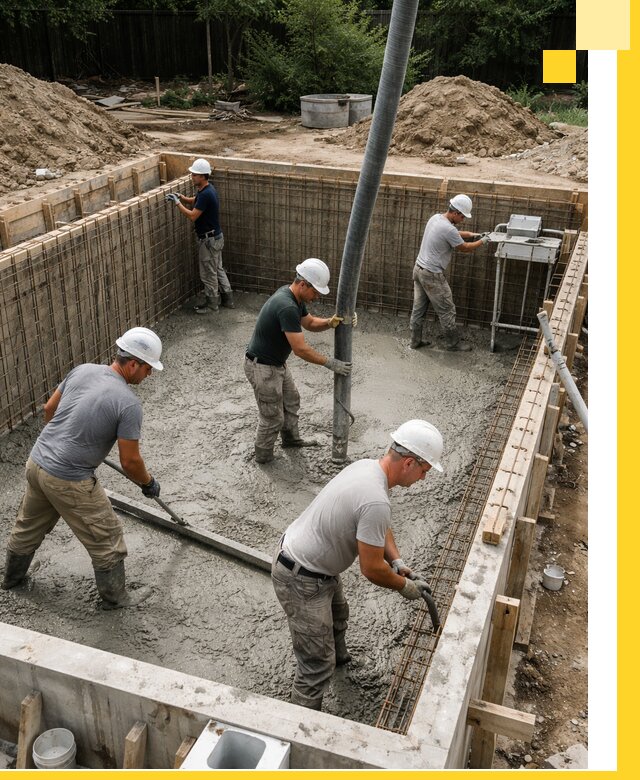 Строительство бетонных бассейнов под ключ в Арсеньеве