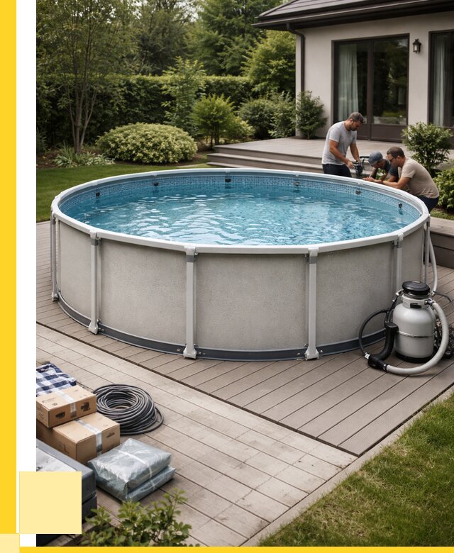 Купить каркасные бассейны в Арсеньеве от 46260 р. | ЭриданРсн