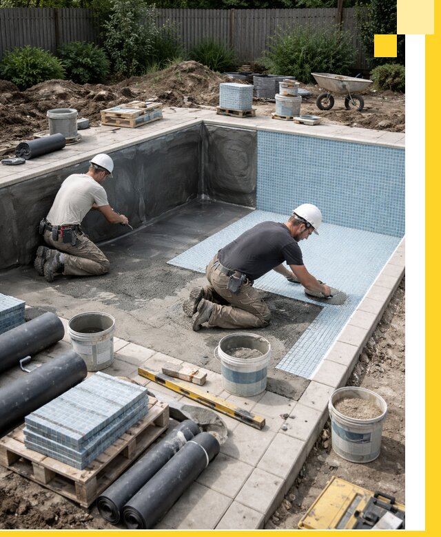 Проектирование и строительство стационарных бассейнов в Арсеньеве