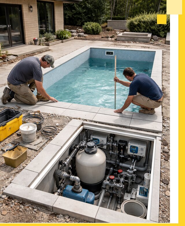 Строительство качественных домашних бассейнов под ключ в Арсеньеве