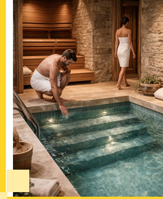 Сауна с бассейном под ключ в Арсеньеве от 123360 р., ЭриданРсн