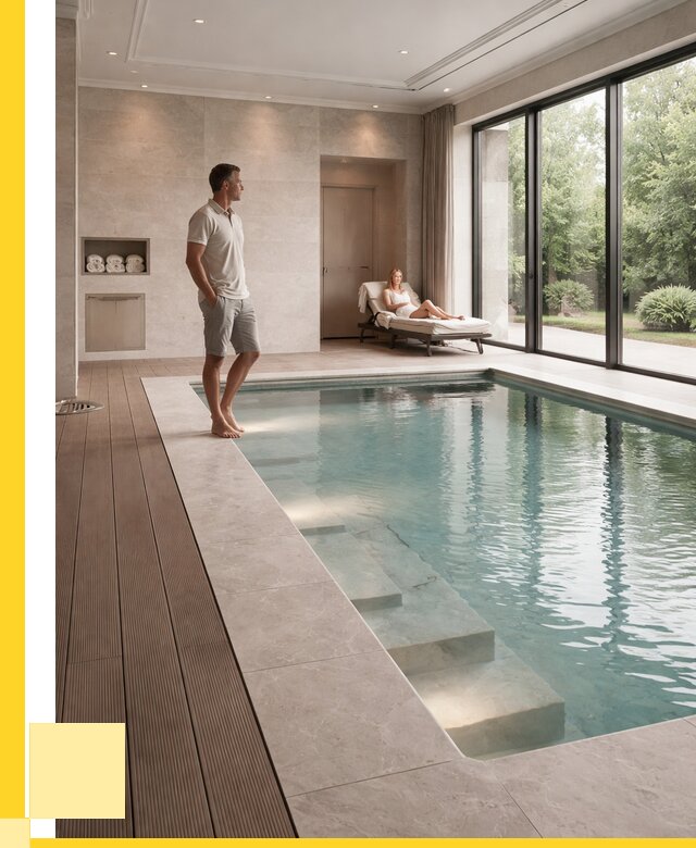 Бассейны в коттедже под ключ в Арсеньеве от 1233600 р. | ЭриданРсн