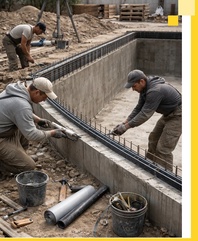 Качественный монтаж чаши бассейна в Арсеньеве под ключ с гарантией