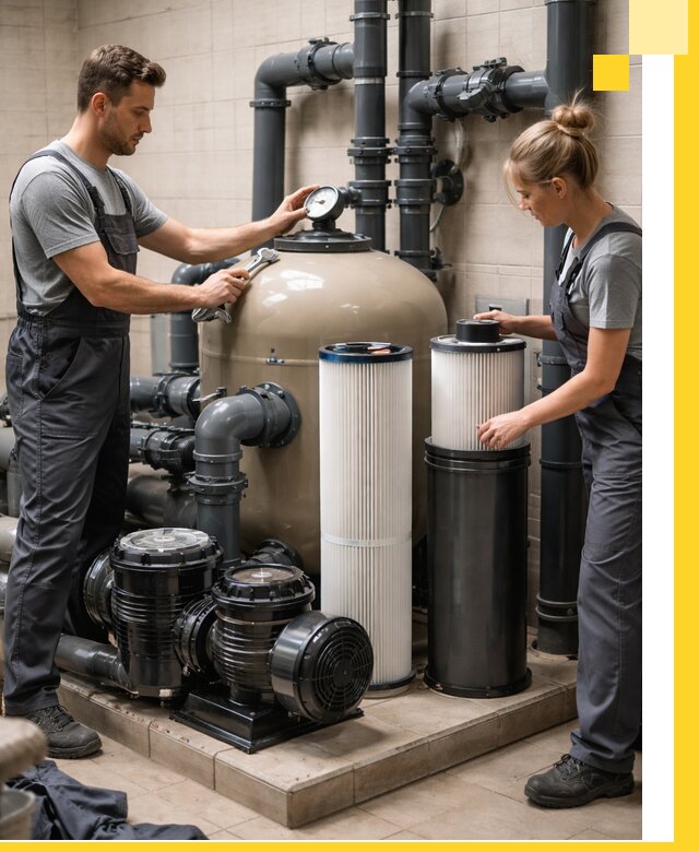 Фильтры и системы фильтрации для бассейнов в Арсеньеве