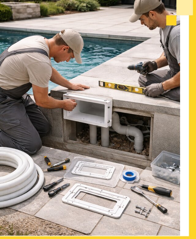 Поставка и установка скиммеров для бассейнов в Арсеньеве