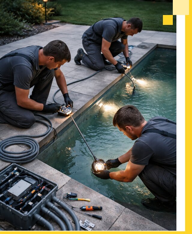 Профессиональное освещение бассейнов в Арсеньеве: дизайн и монтаж