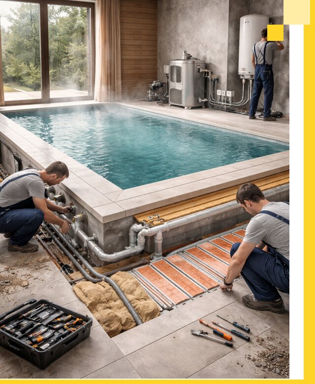 Проектирование и строительство тёплых бассейнов в Арсеньеве