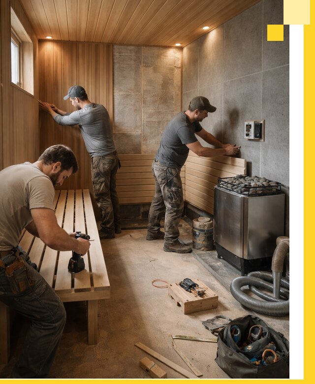 Сауны под ключ в Арсеньеве, проектирование, строительство, отделка