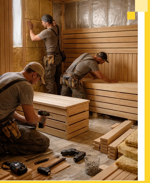 Профессиональное строительство саун под ключ в Арсеньеве