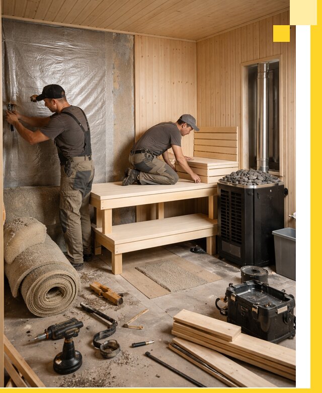 Проекты саун под ключ в Арсеньеве дизайн и строительство