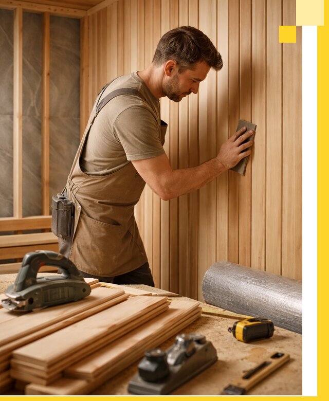 Профессиональная отделка саун и парных под ключ в Арсеньеве