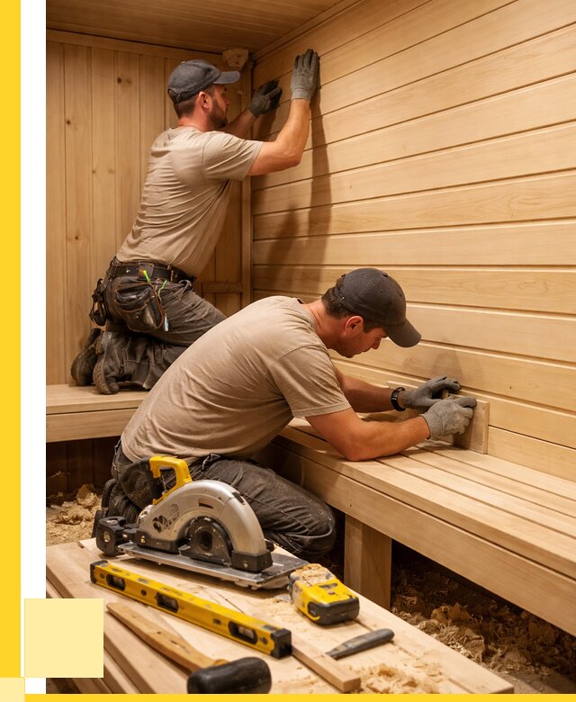 Обшивка саун вагонкой в Арсеньеве от 2570 р. | ЭриданРсн