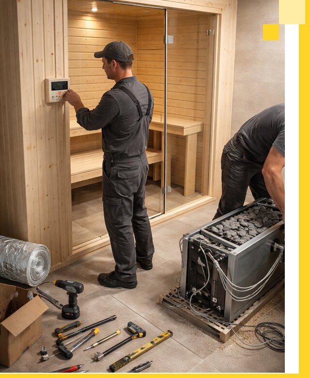 Поставка, установка и монтаж электрических саун в Арсеньеве