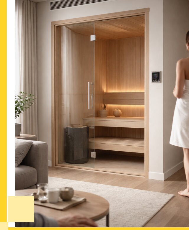 Сауна в квартире под ключ в Арсеньеве от 123360 р. ЭриданРсн