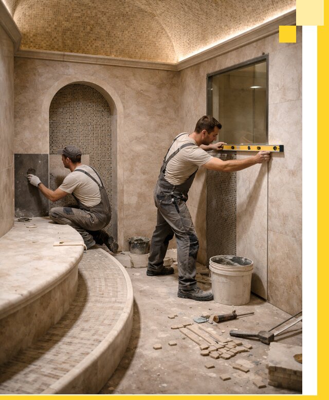 Проектирование и строительство саун с хамамом под ключ в Арсеньеве